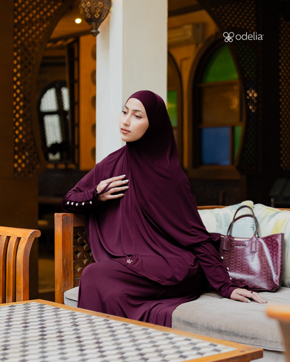 Safa Set - Burgundy