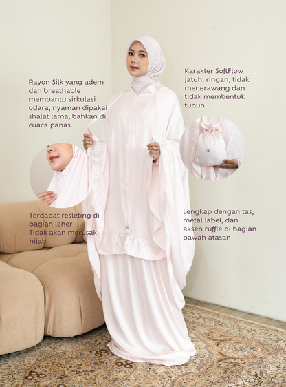 Rihla Soft Flow Prayer Set - Blush Petal