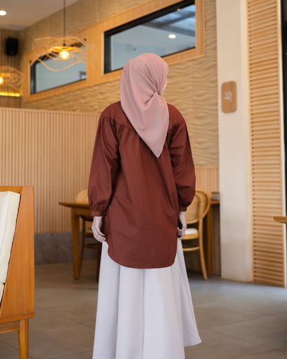 Carmia Shirt - Spiced Brick