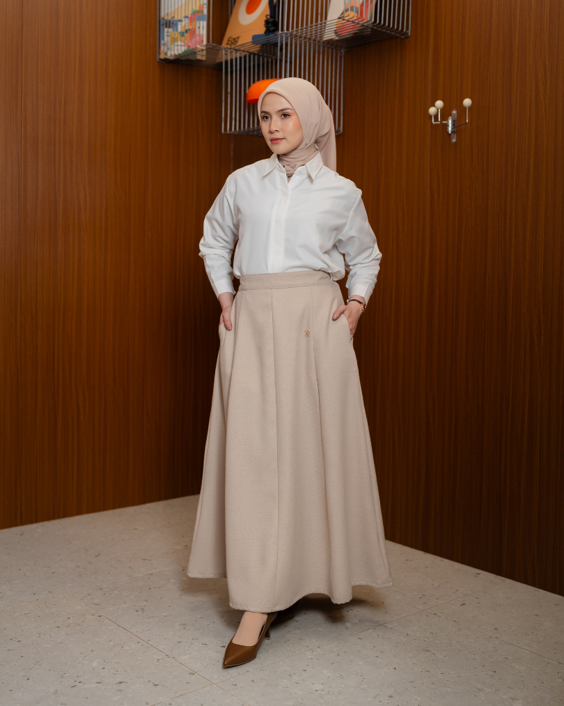 Maison Tweed Skirt