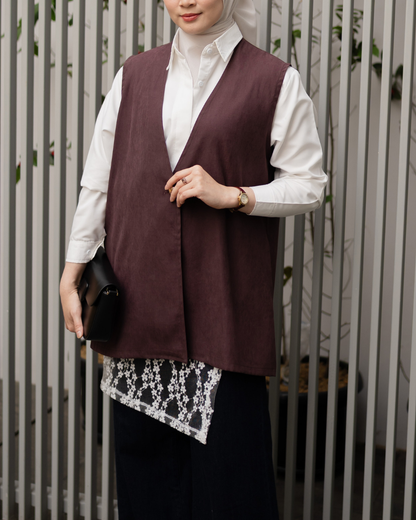 Classic Vest - Velvet Plum