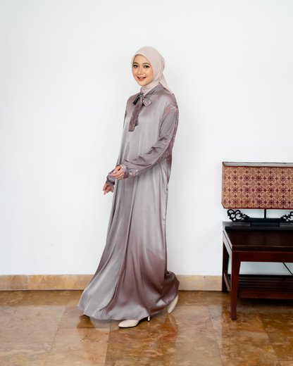 JANNA DRESS - BROWN ORCHID (EID SERIES 2025)