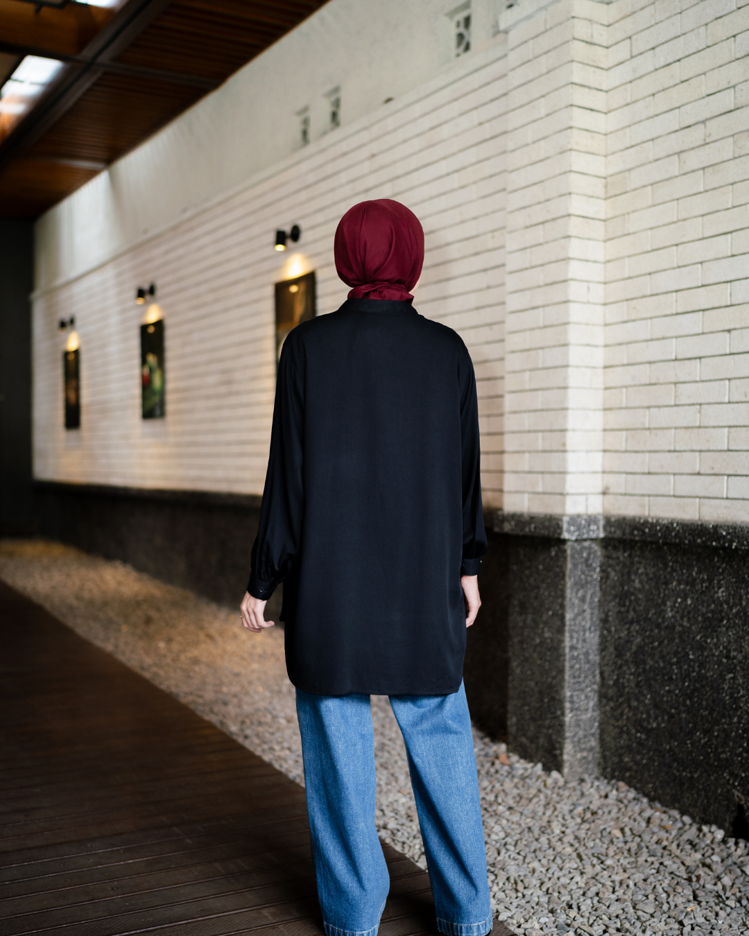 Evania Blouse - Black