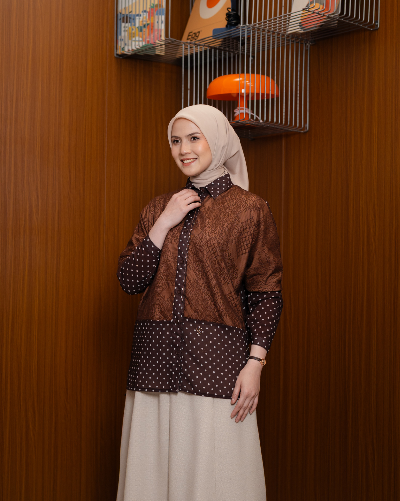 Origins Polka Shirt Lace