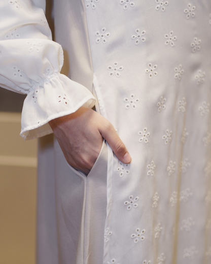 Sera OuterLook Dress - Warm Ivory