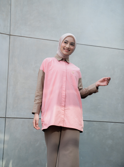Verde Shirt - Beige Blush