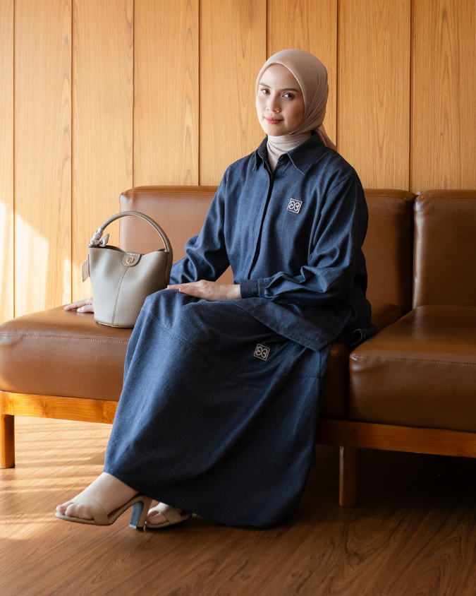 Sorae Skirt - Stellar Blue
