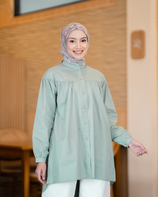 Carmia Shirt - Pastel Green