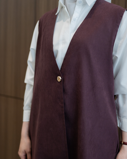 Classic Vest - Velvet Plum