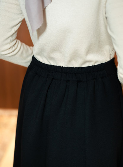 Elora Twirl Skirt - Black