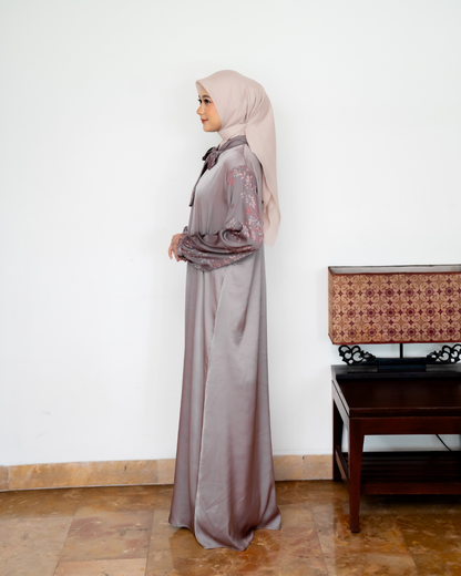 JANNA DRESS - BROWN ORCHID (EID SERIES 2025)