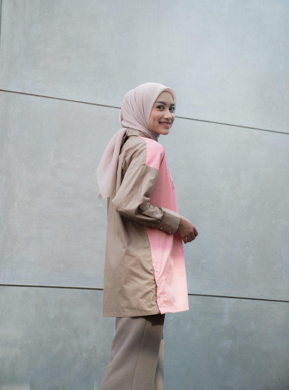 Verde Shirt - Beige Blush