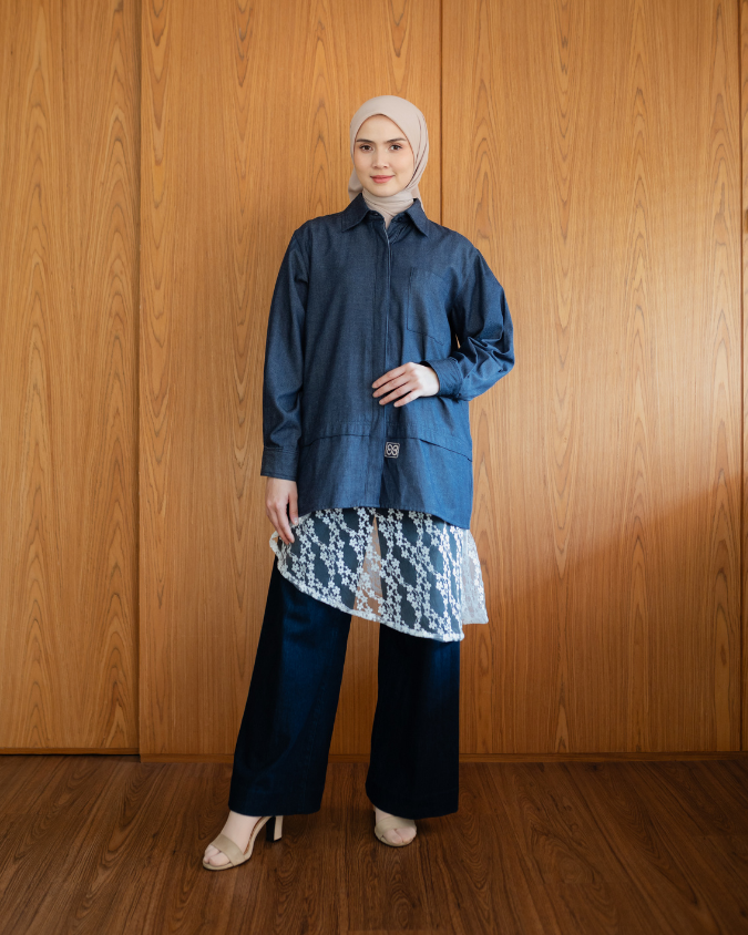 Sorae Shirt - Stellar Blue