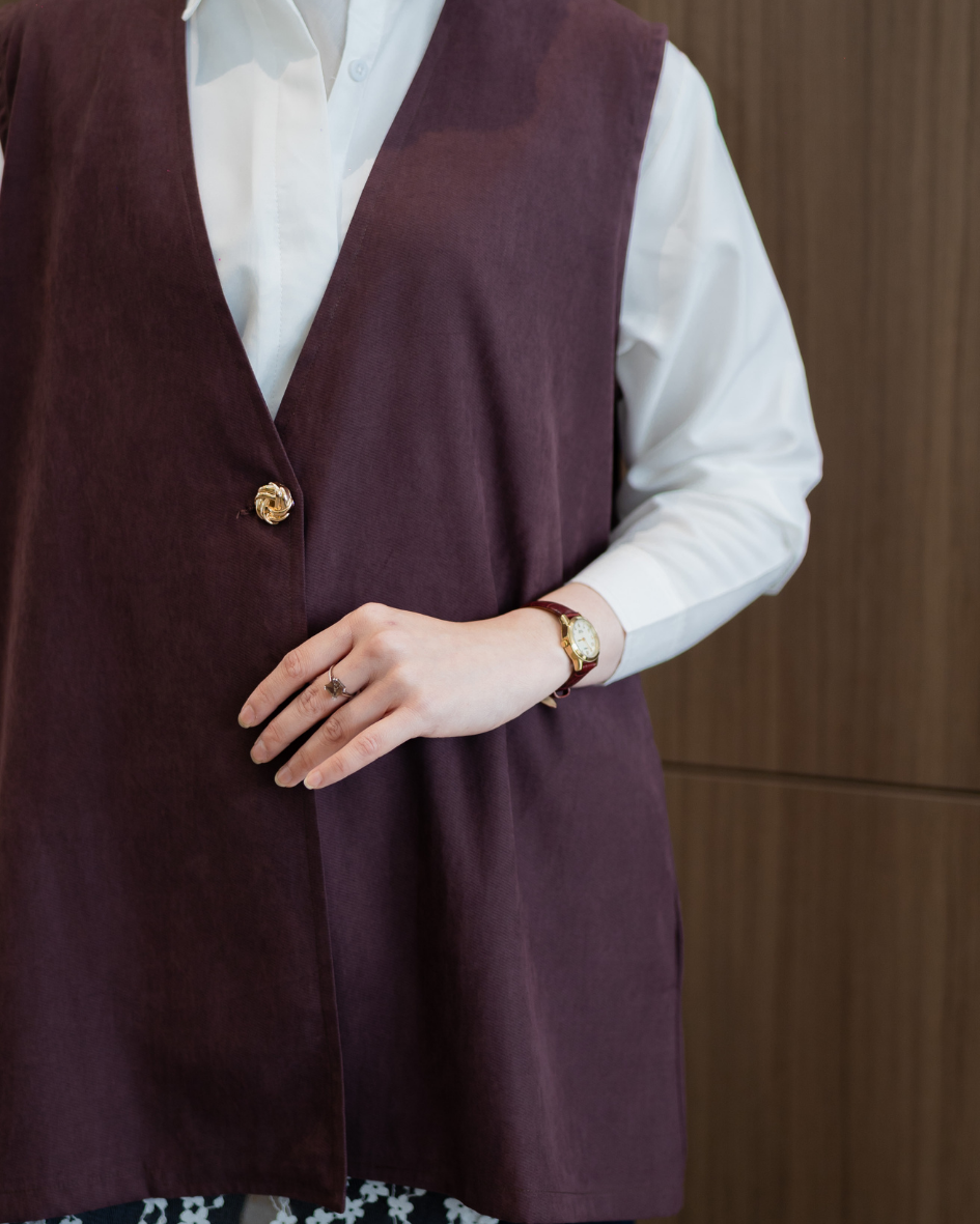 Classic Vest - Velvet Plum