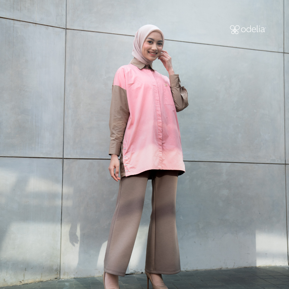 Verde Shirt - Beige Blush