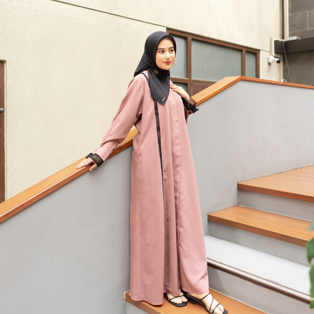 Rhein Dress - Tea Rose
