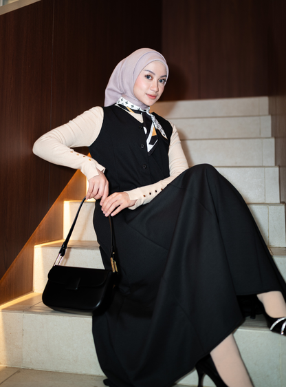 Elora Twirl Skirt - Black