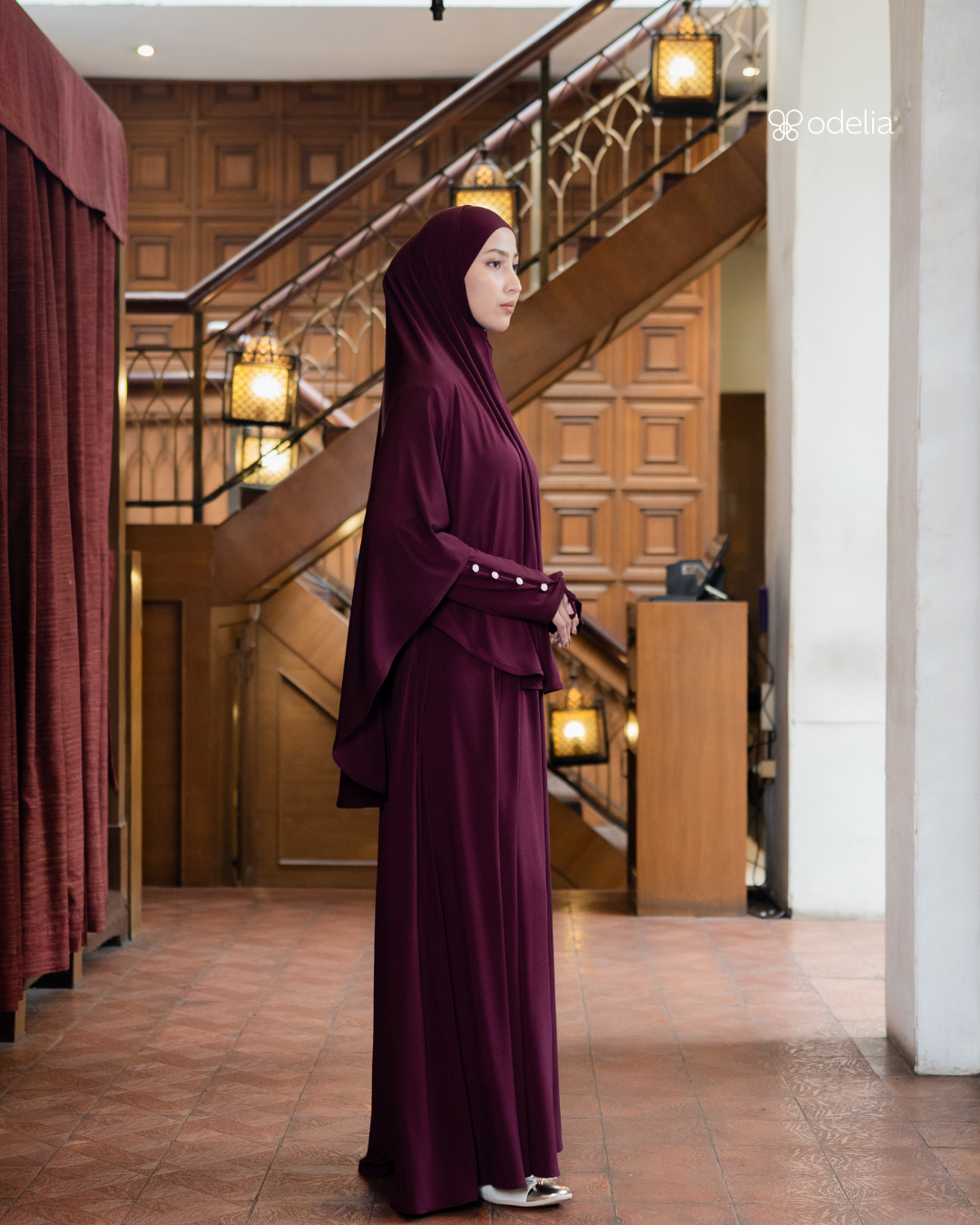 Safa Set - Burgundy