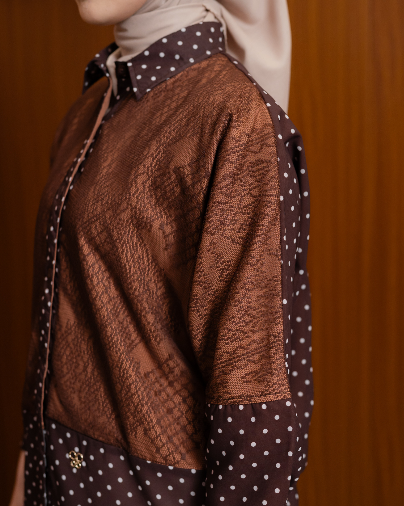Origins Polka Shirt Lace