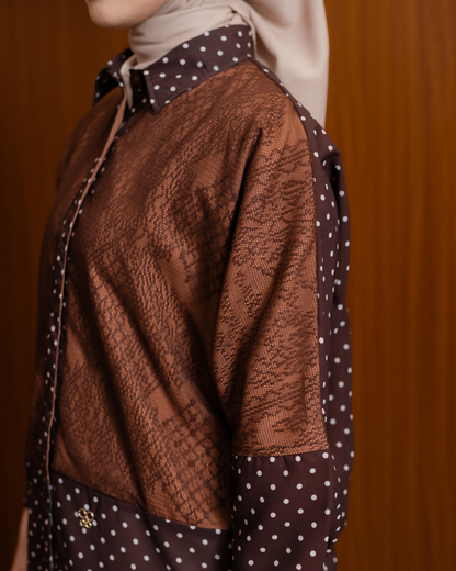 Origins Polka Shirt Lace
