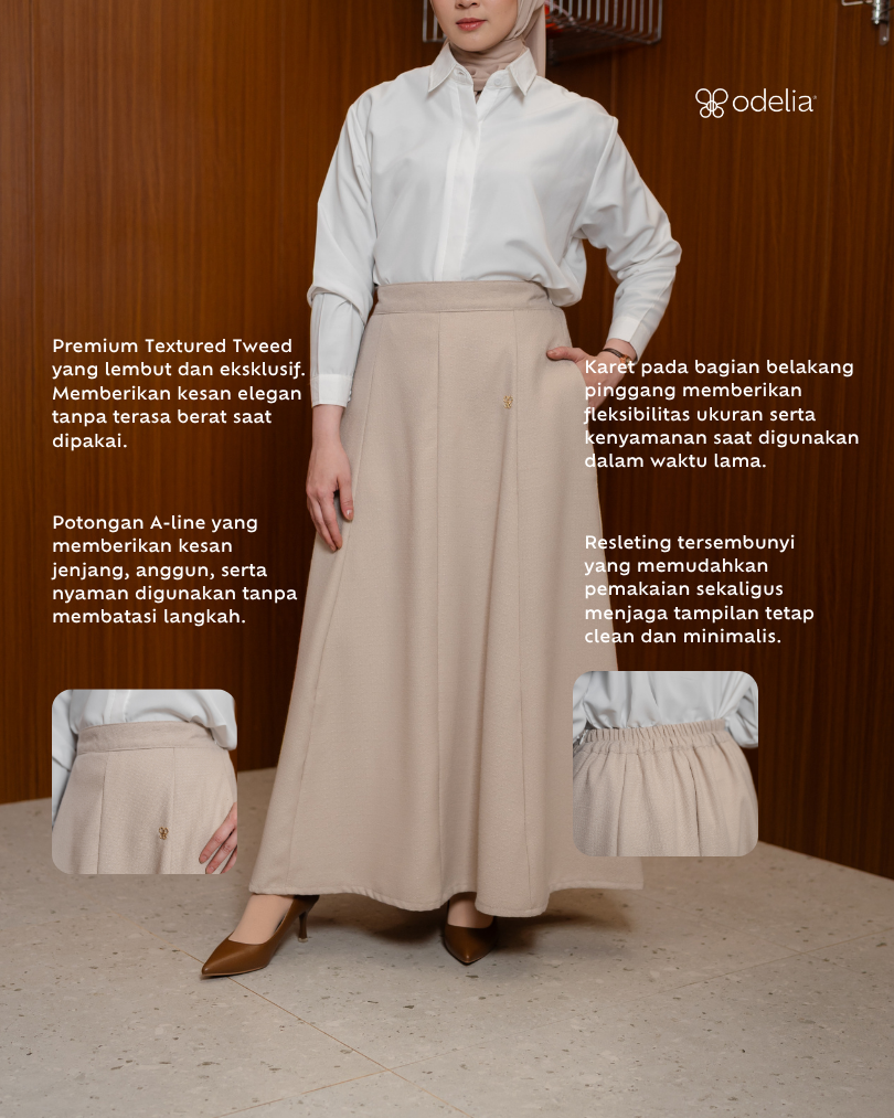 Maison Tweed Skirt