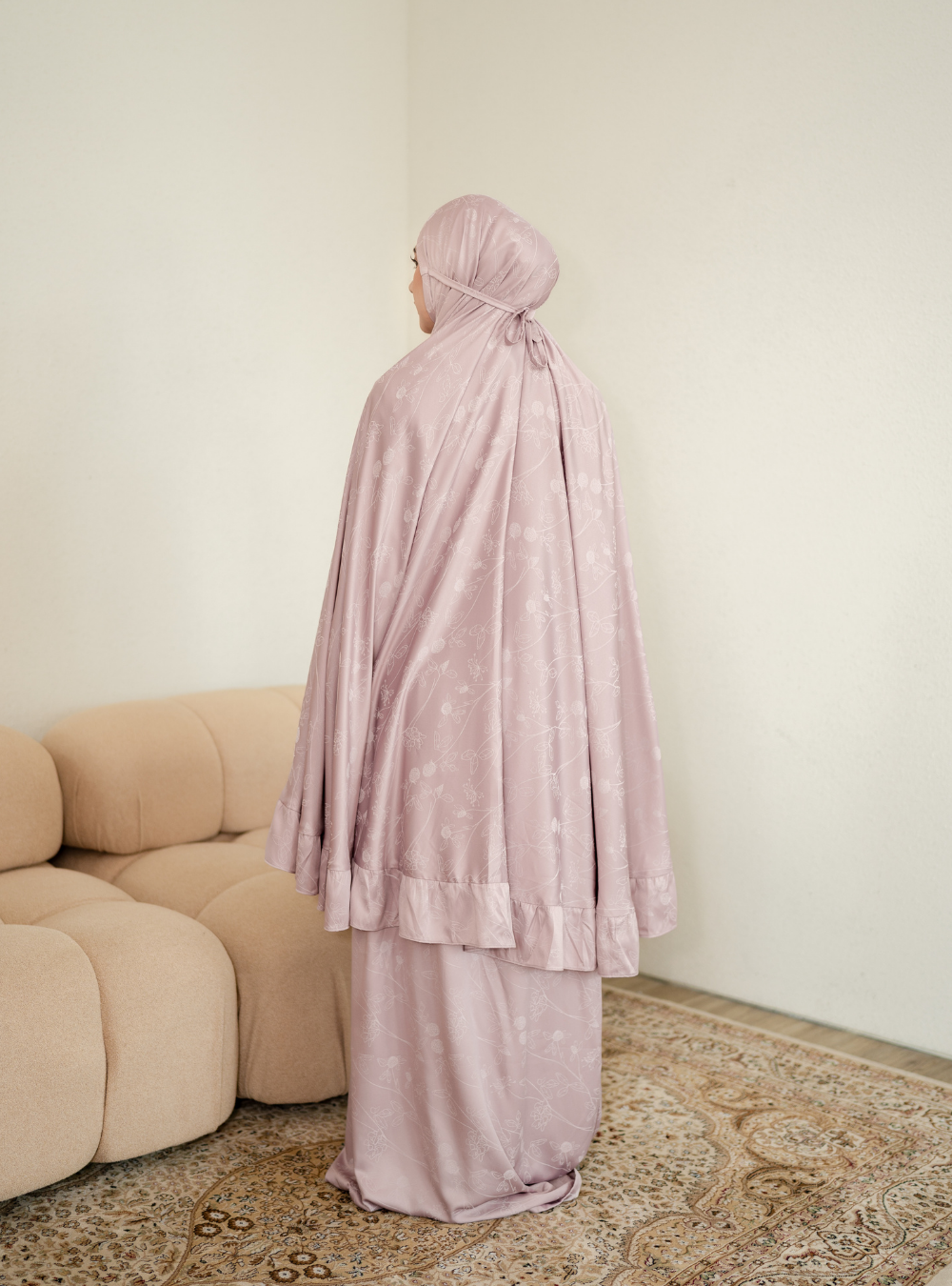 Rihla Soft Flow Prayer Set - Rose Wood