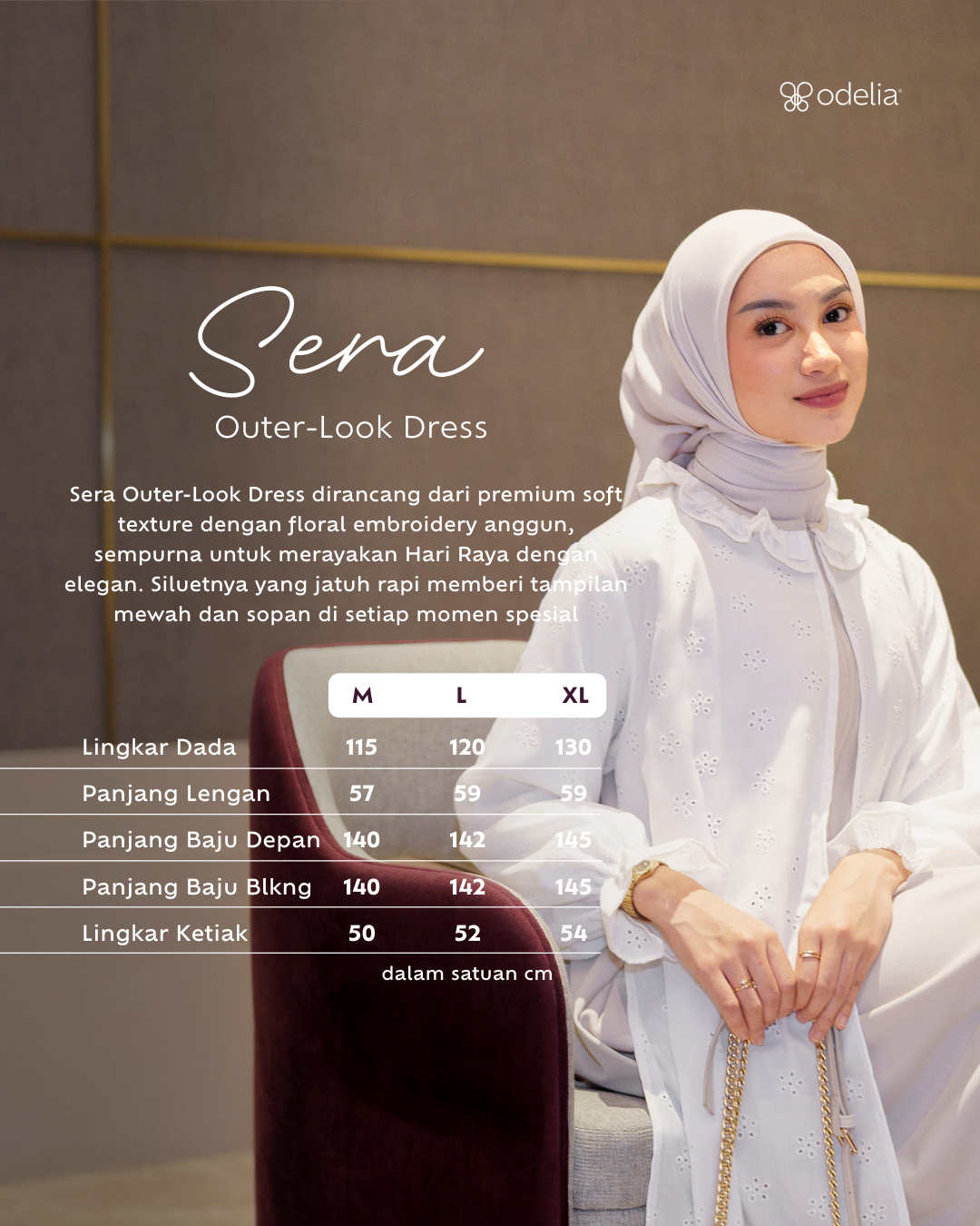 Sera OuterLook Dress - Warm Ivory