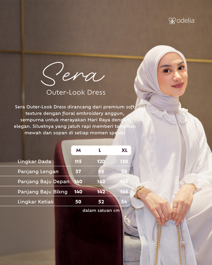 Sera OuterLook Dress - Warm Ivory