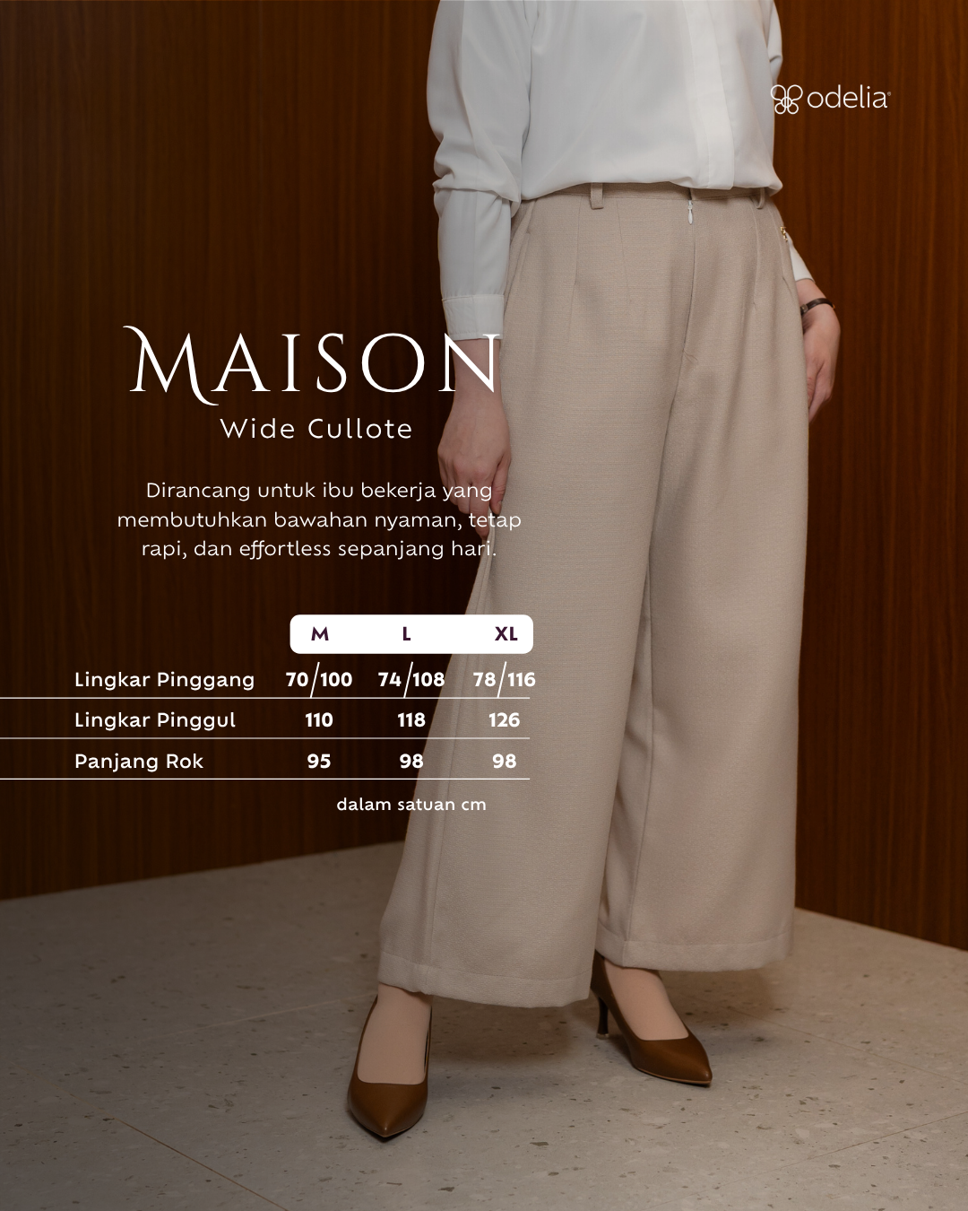 Maison Tweed Wide Cullote