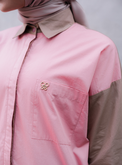 Verde Shirt - Beige Blush