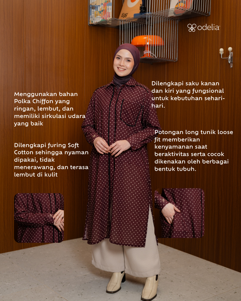 Odelia - Origins Polka Tunic