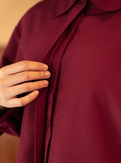 Emira Shirt - Maroon