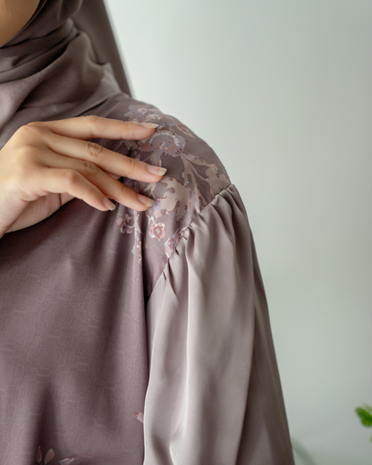 HAIFA DRESS - BROWN ORCHID (EID SERIES 2025)