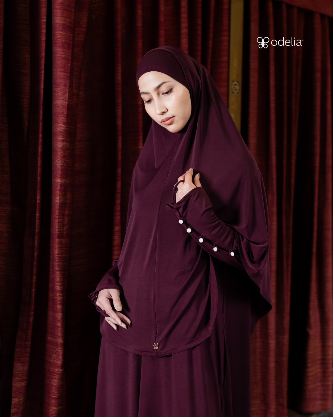Safa Set - Burgundy