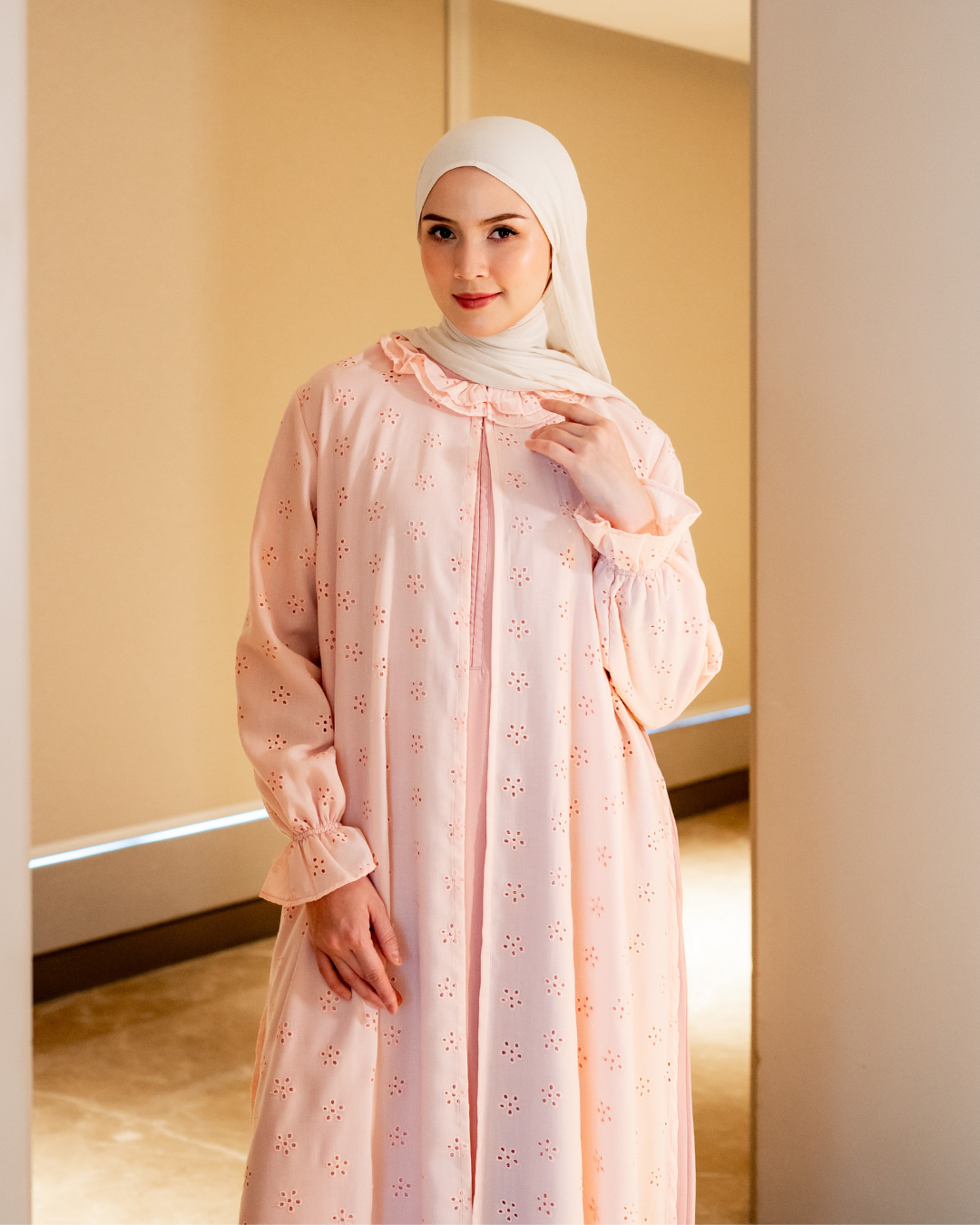 Sera OuterLook Dress - Pastel Rose