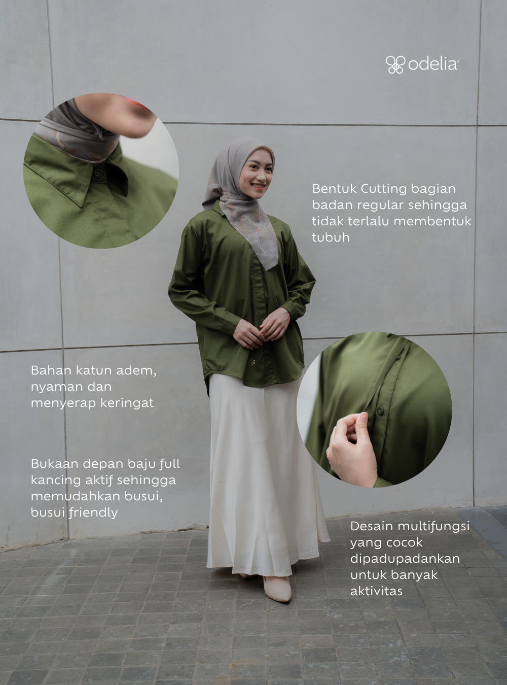 Alecia Shirt - Olive