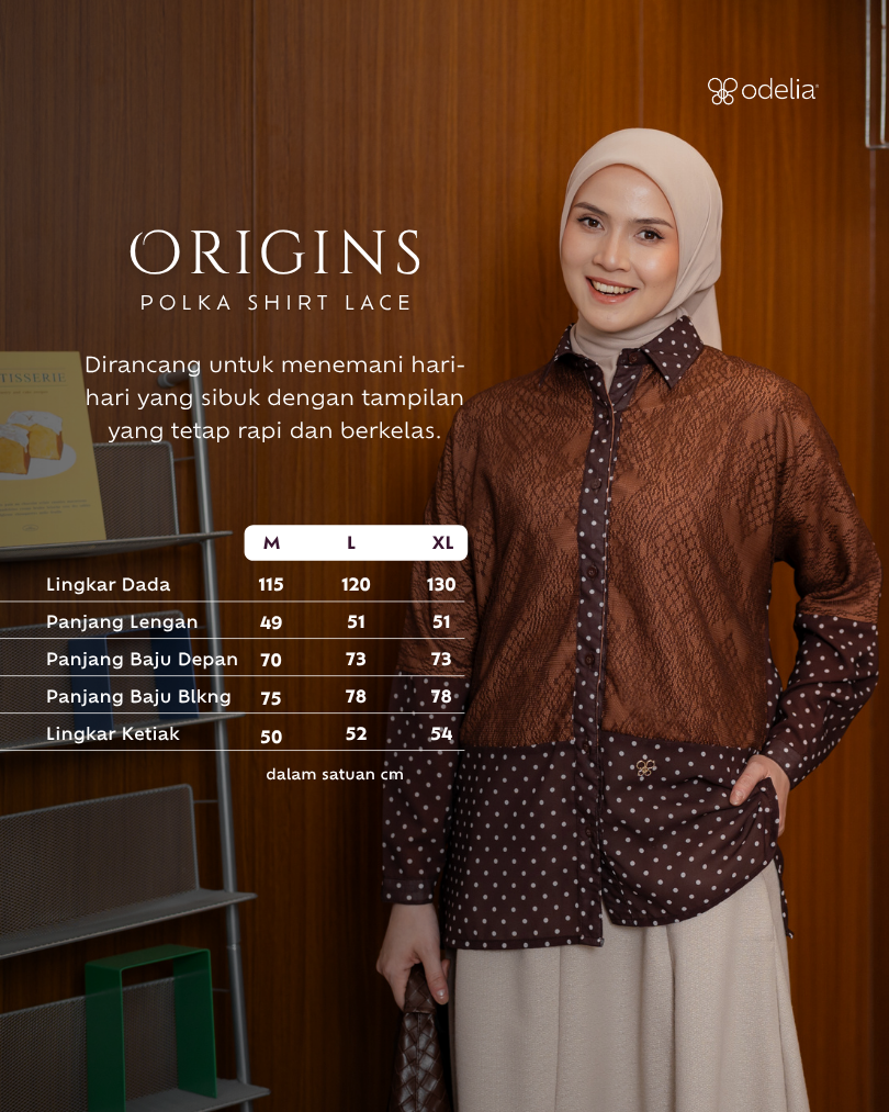Origins Polka Shirt Lace