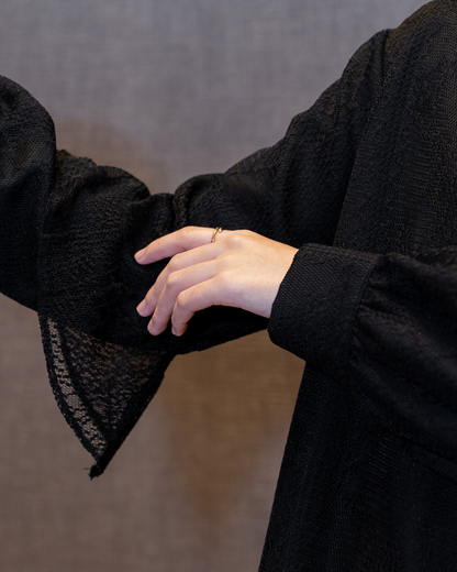 Noor Lace Tunic - Midnight