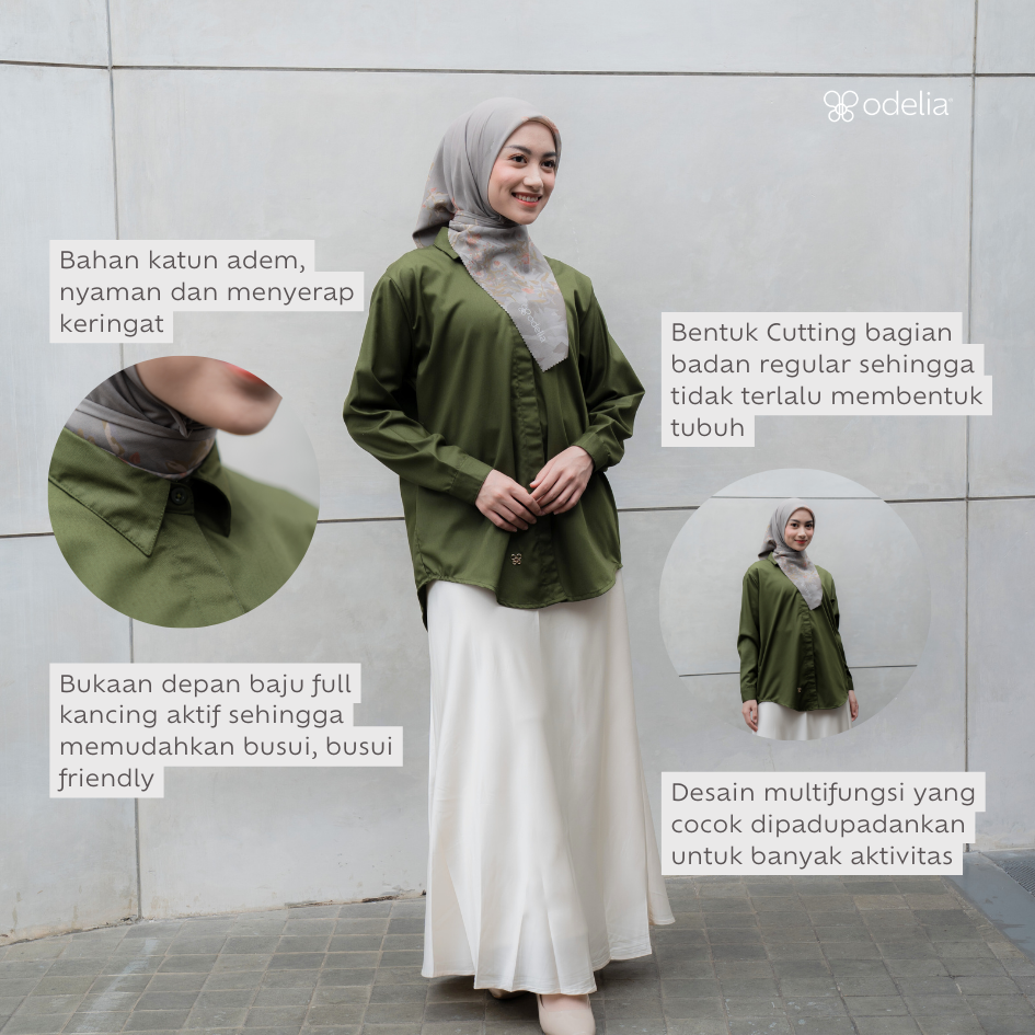 Alecia Shirt - Olive