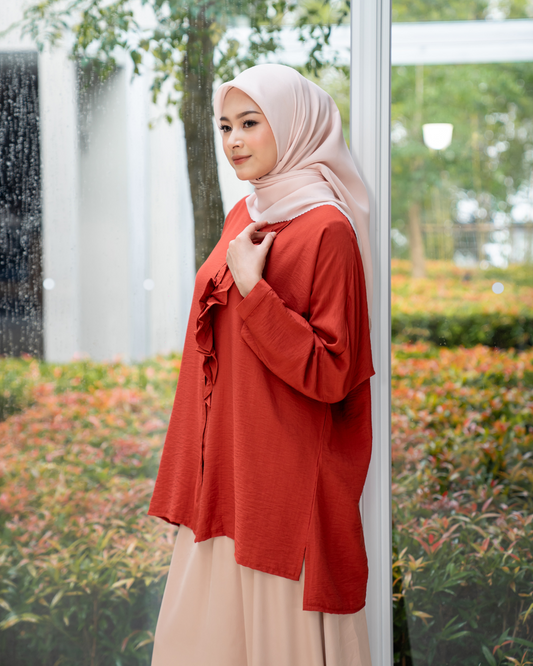 AURA TOP - BRICK