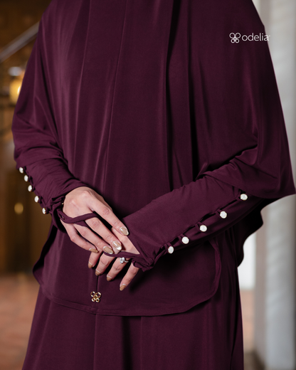 Safa Set - Burgundy