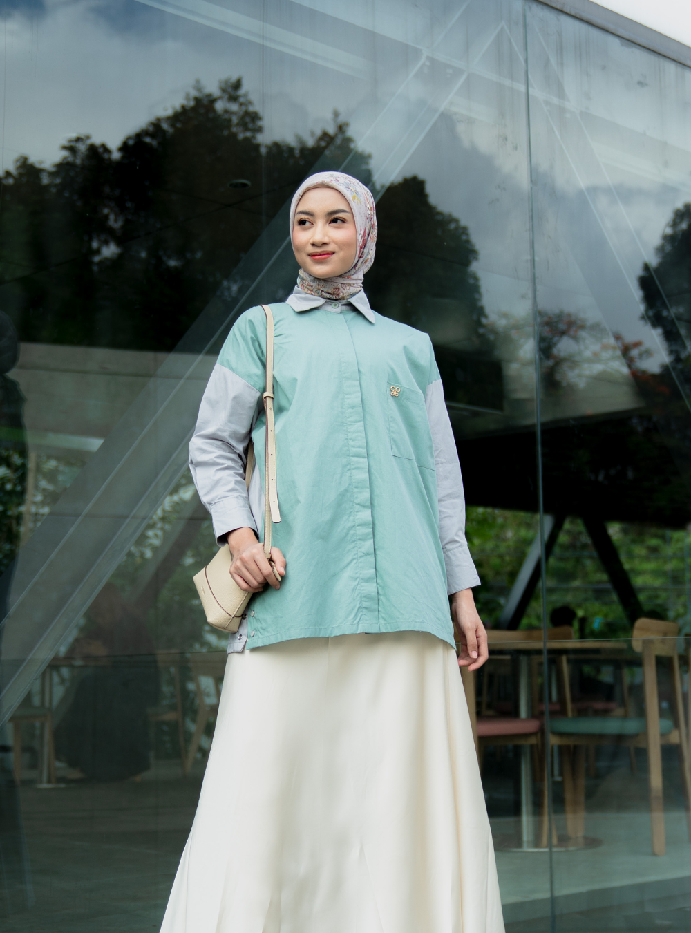 Verde Shirt - Ash Ocean