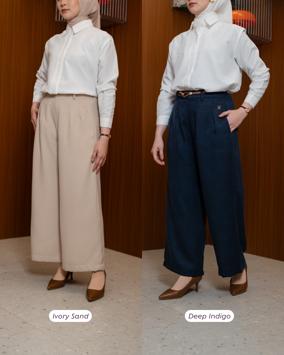 Maison Tweed Wide Cullote