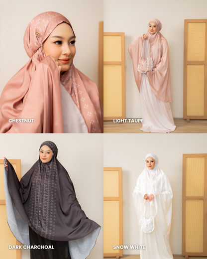 Millie Prayer Set -  Dark Charcoal