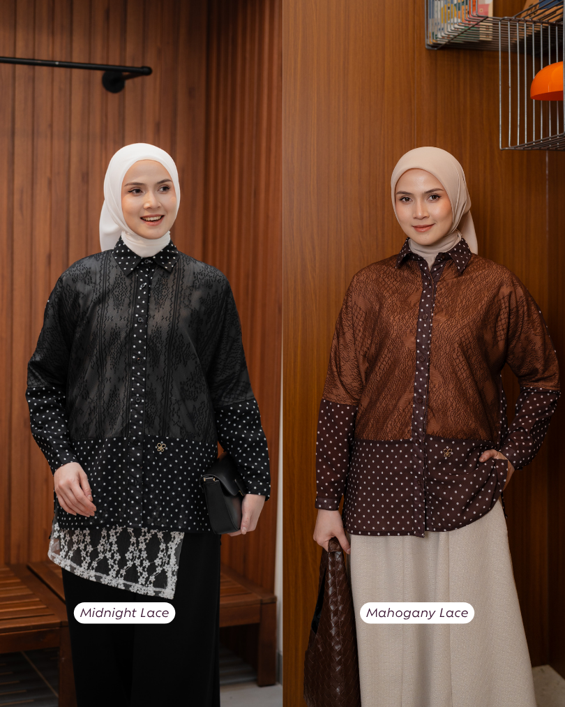 Origins Polka Shirt Lace