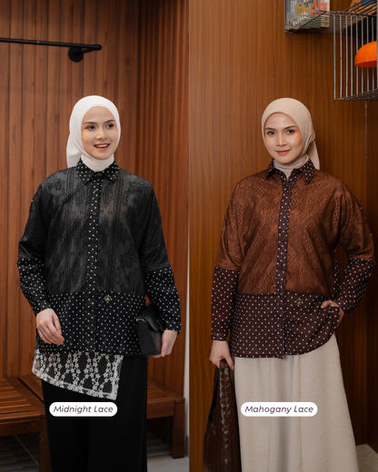Origins Polka Shirt Lace