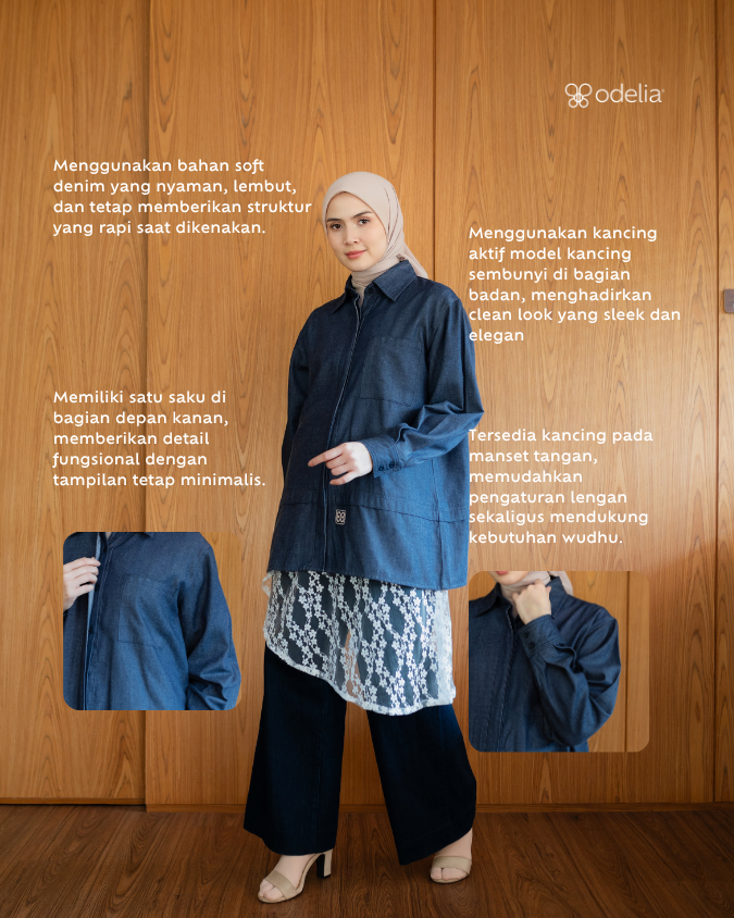 Sorae Shirt - Stellar Blue