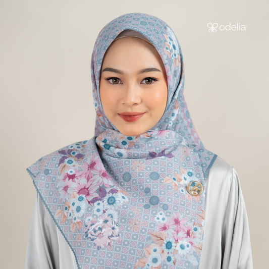 Majeeda Scarf - Moonlit Ocean