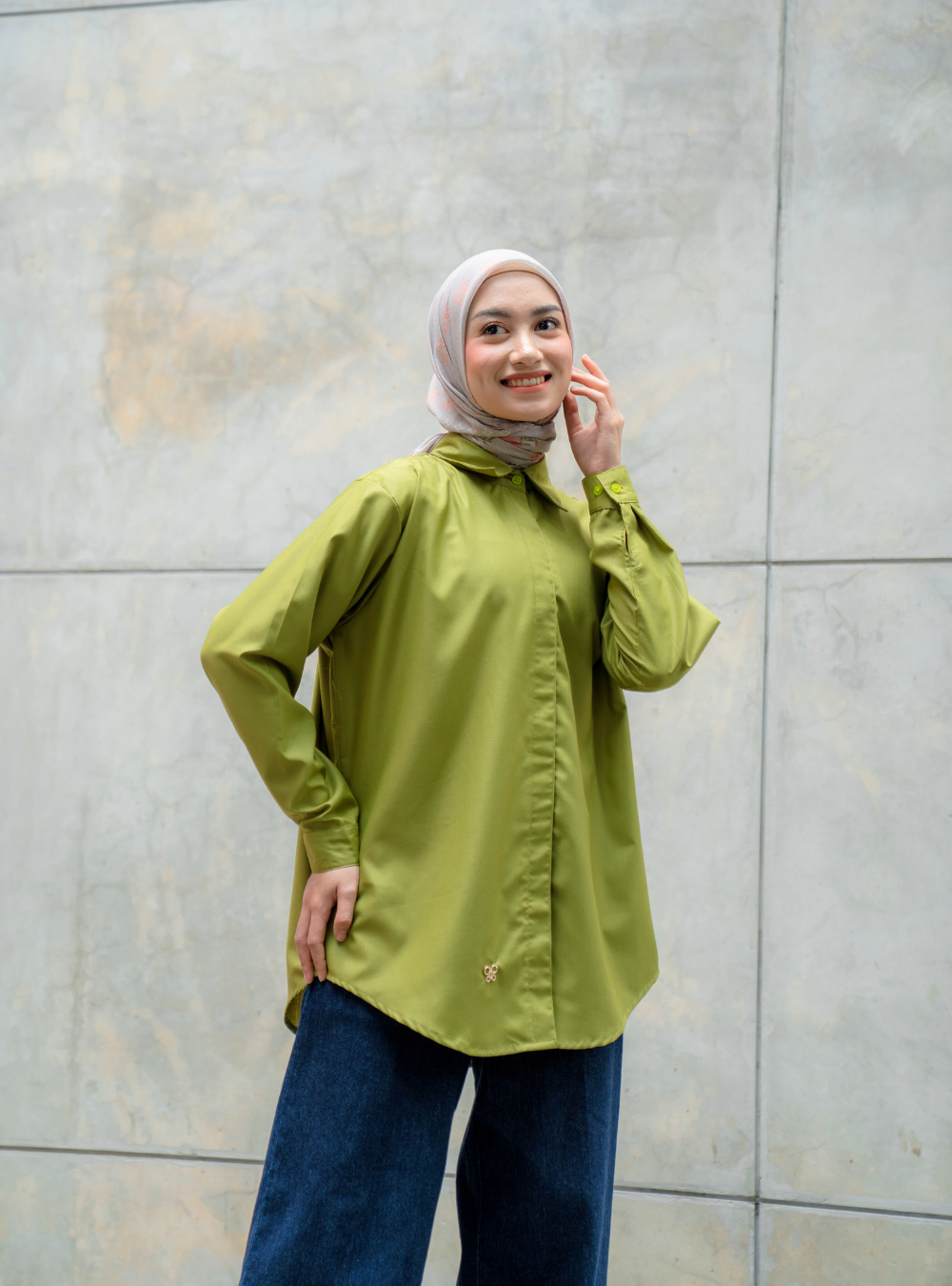 Alecia Shirt - Lime