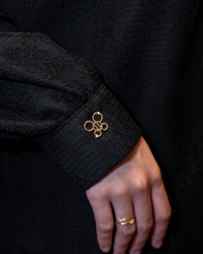 Noor Lace Tunic - Midnight